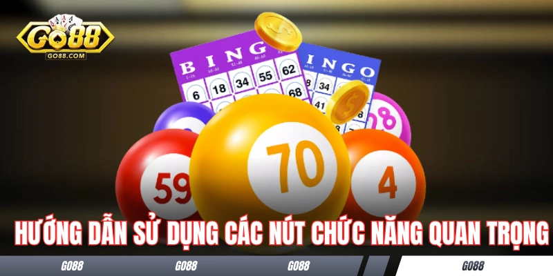 Number Game - Khám Phá Cơ Chế Chơi Loại Hình Quay Số Độc Lạ 3 Hướng dẫn sử dụng các nút chức năng quan trọng