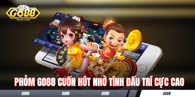 Phỏm GO88 - Top 1 Game Bài Đổi Thưởng Tại Sân Chơi GO88 1 Phỏm GO88 cuốn hút nhờ tính đấu trí cực cao